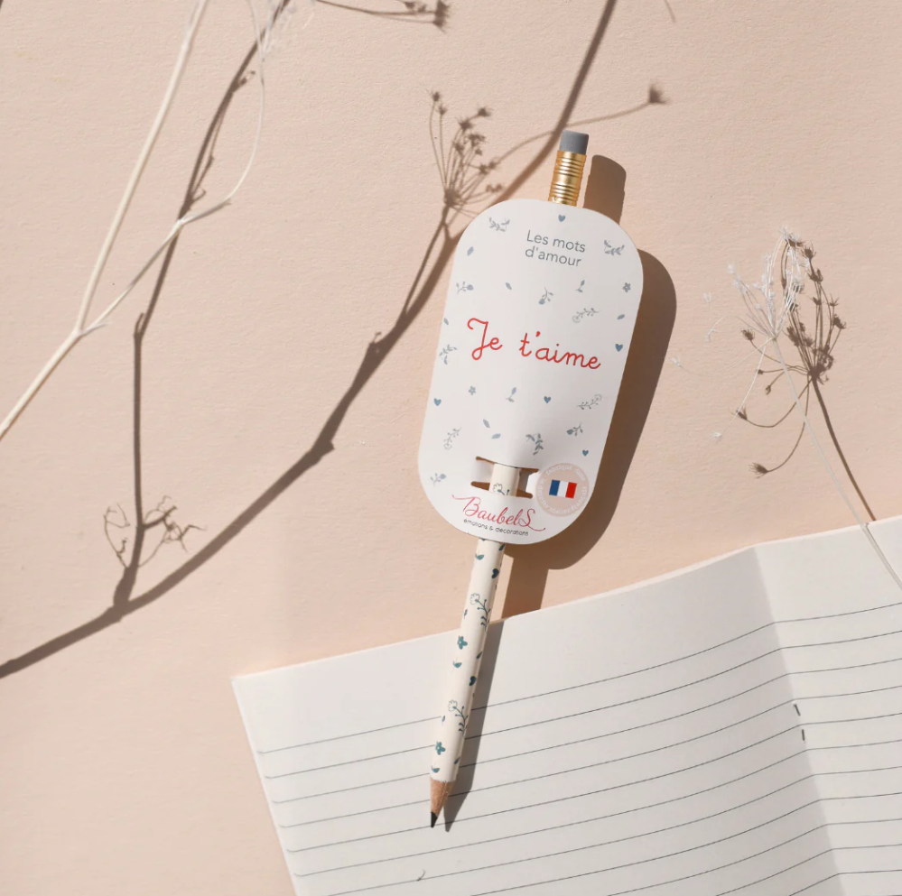 Crayon papier - Je t'aime