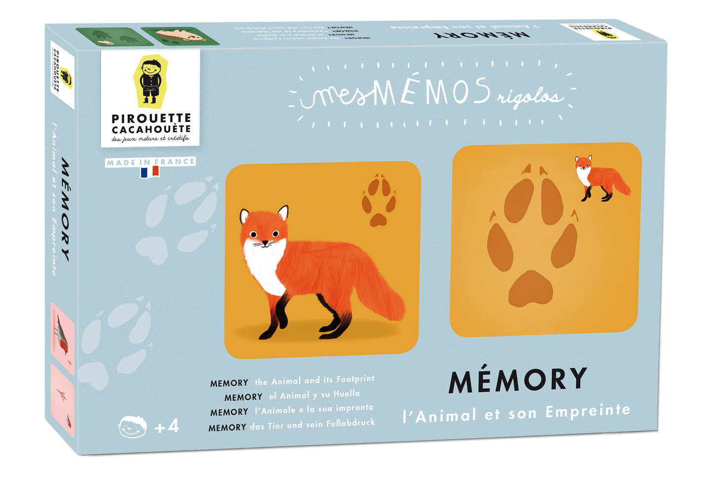 Memory Les animaux Sauvages - Concept inédit