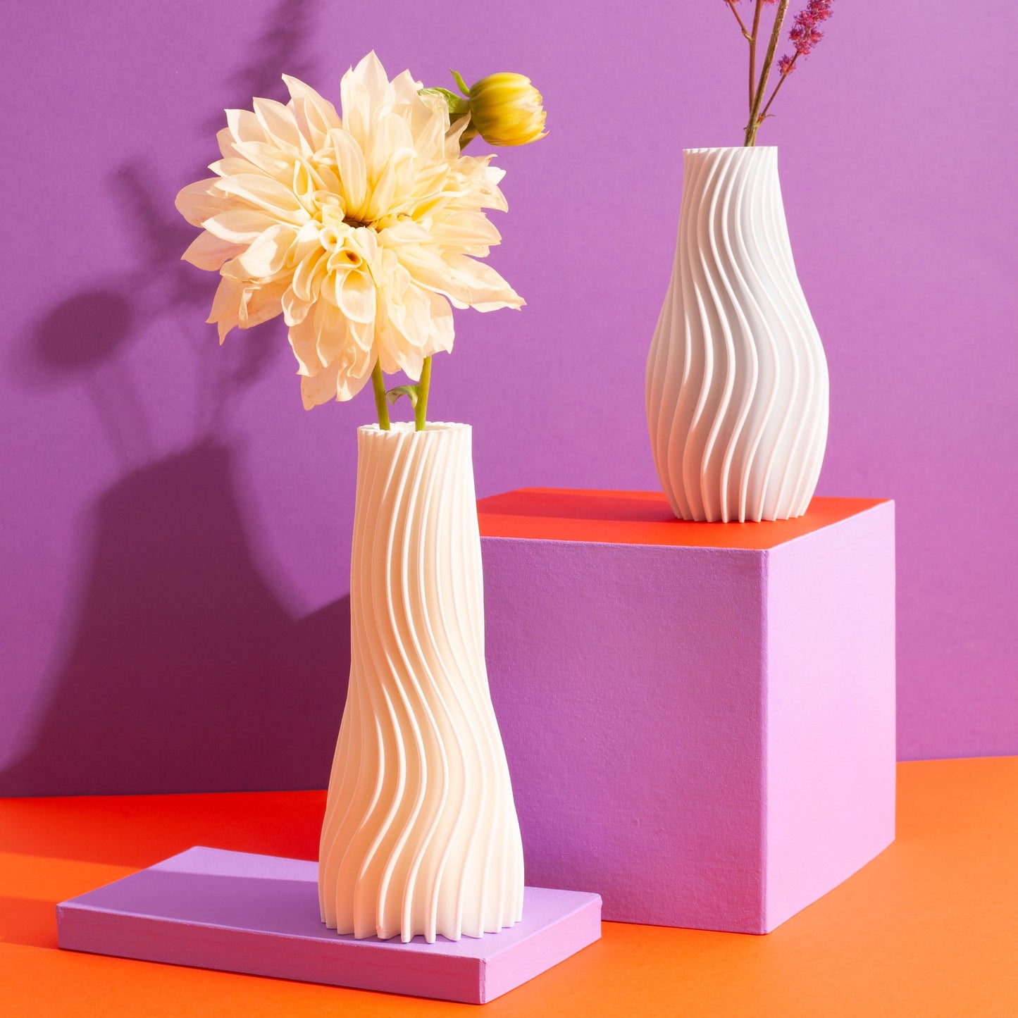 Vase 3D - Wavy