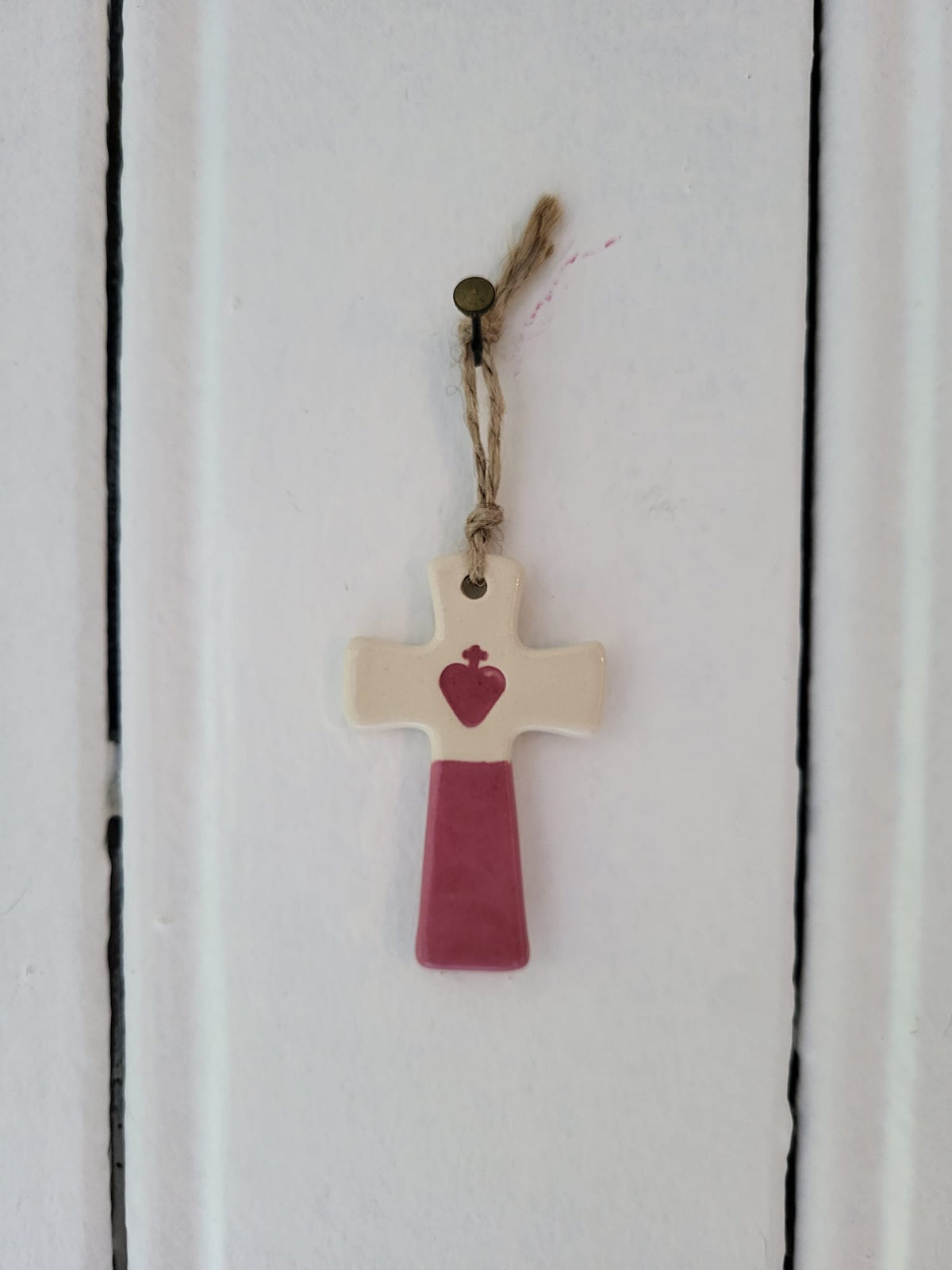 Croix en céramique - petit modèle - 1545 Avenue