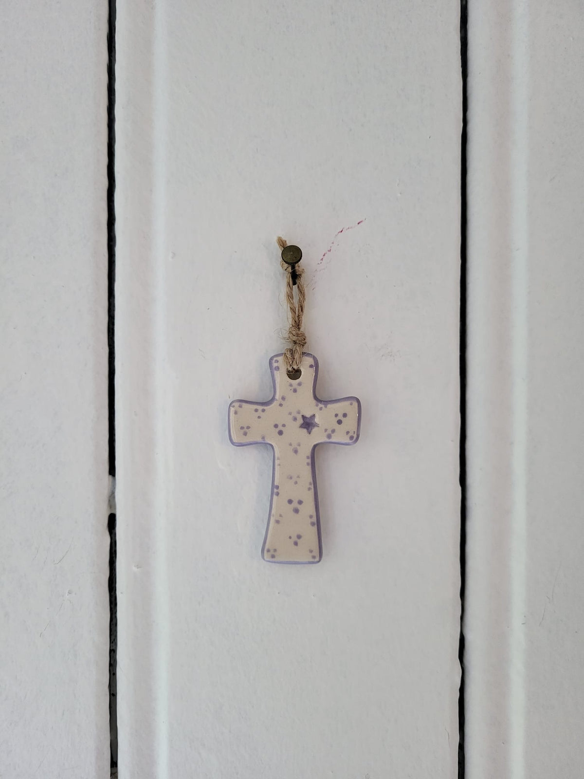 Croix en céramique - petit modèle - 1545 Avenue