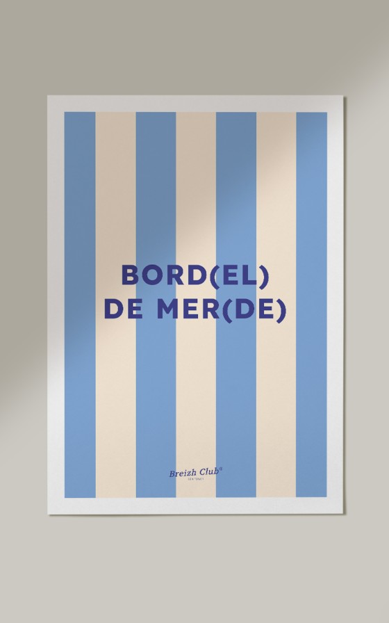 Affiche Bord(el) de mer(de)