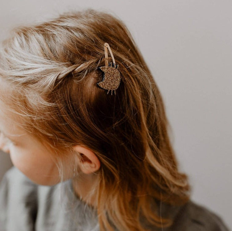 Barrettes Chat à paillettes