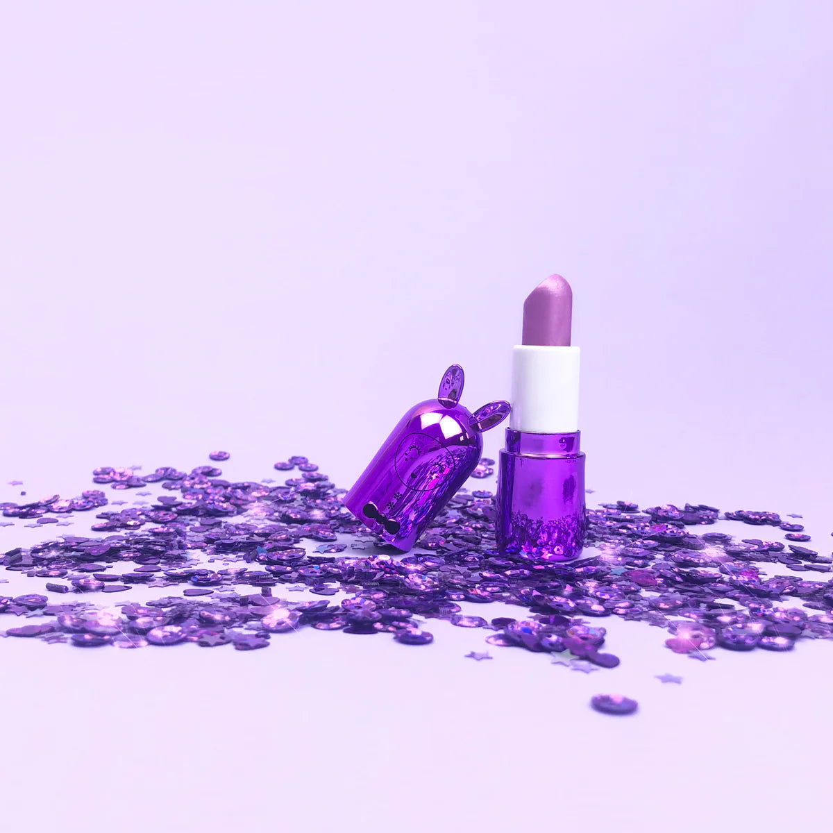 Baume à lèvres métal hydratant et vegan Cassis
