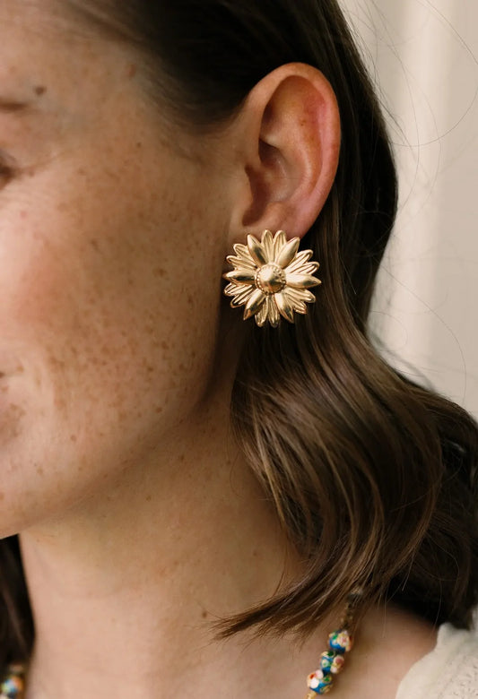 Boucles d'oreilles Marguerite