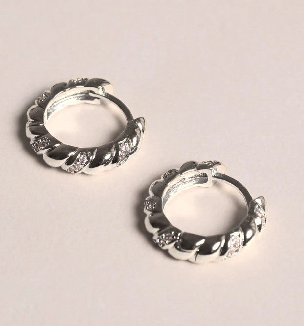 Boucles d'oreilles Phoebe Palladium