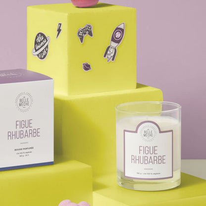 Bougie parfumée Figue Rhubarbe