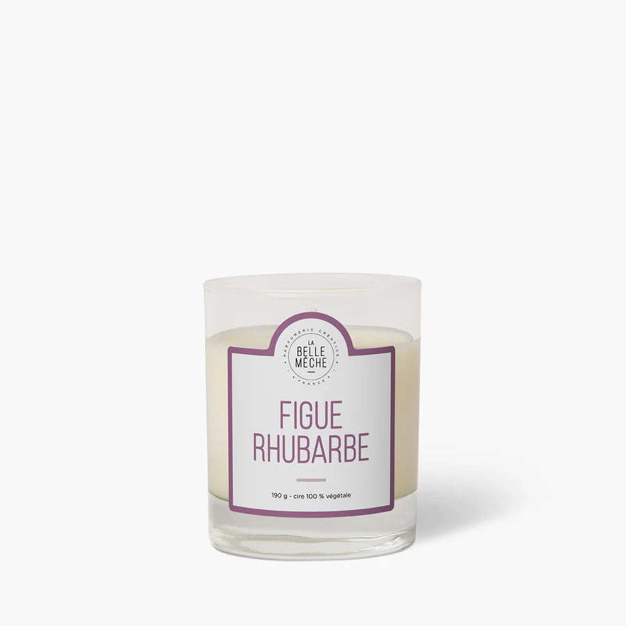 Bougie parfumée Figue Rhubarbe