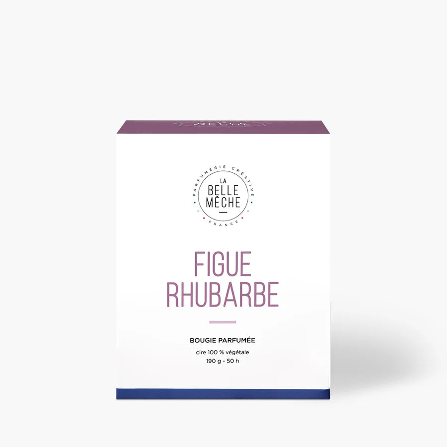 Bougie parfumée Figue Rhubarbe