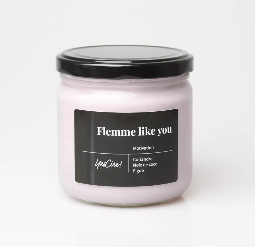 Bougie parfumée - Flemme like you