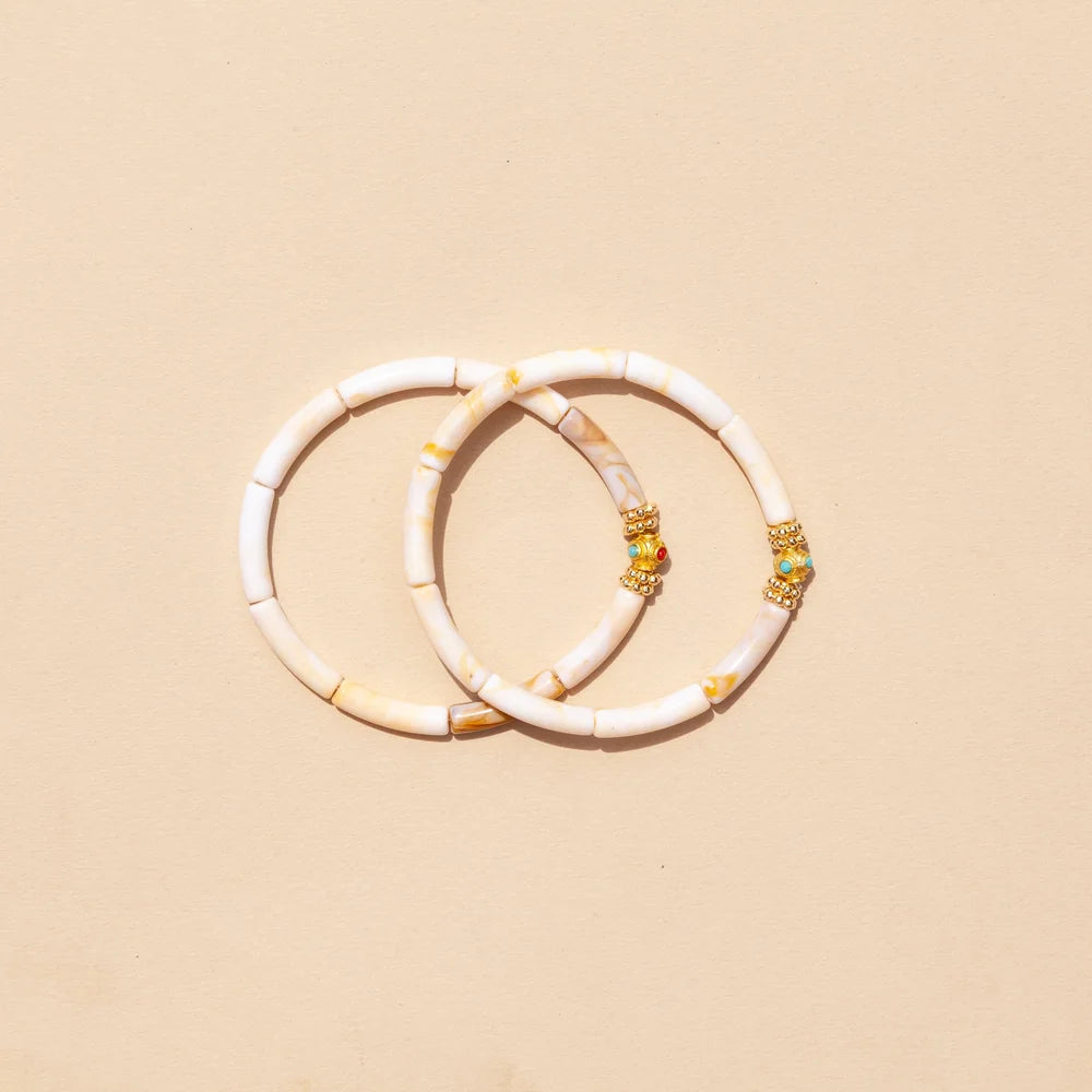 Duo bracelets Léo (plusieurs coloris)