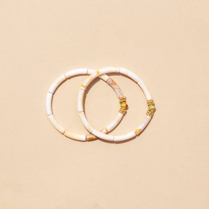 Duo bracelets Léo (plusieurs coloris)