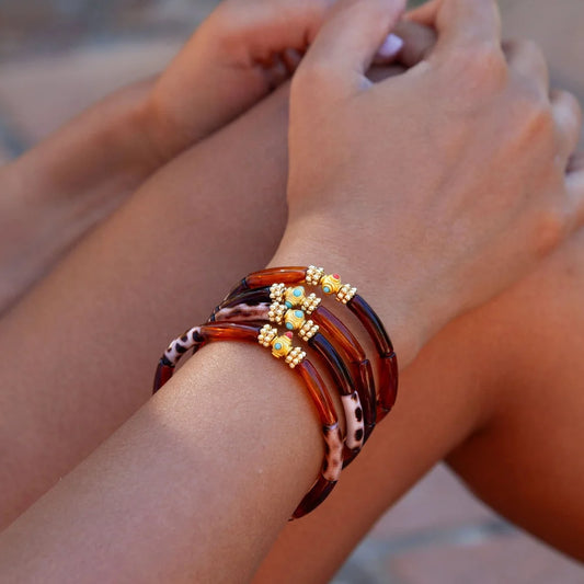 Duo bracelets Léo (plusieurs coloris)