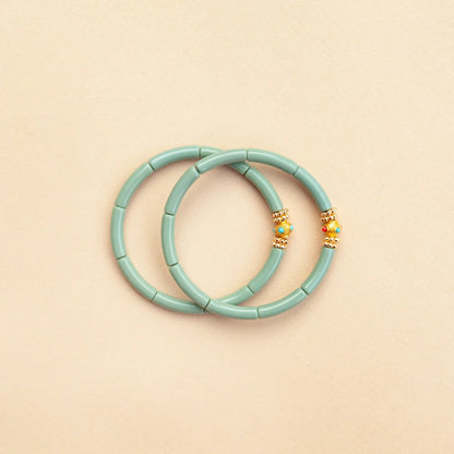 Duo bracelets Léo (plusieurs coloris)