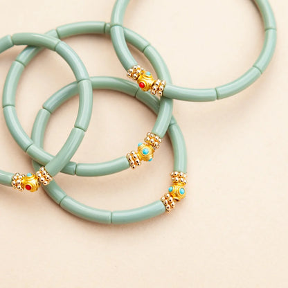 Duo bracelets Léo (plusieurs coloris)