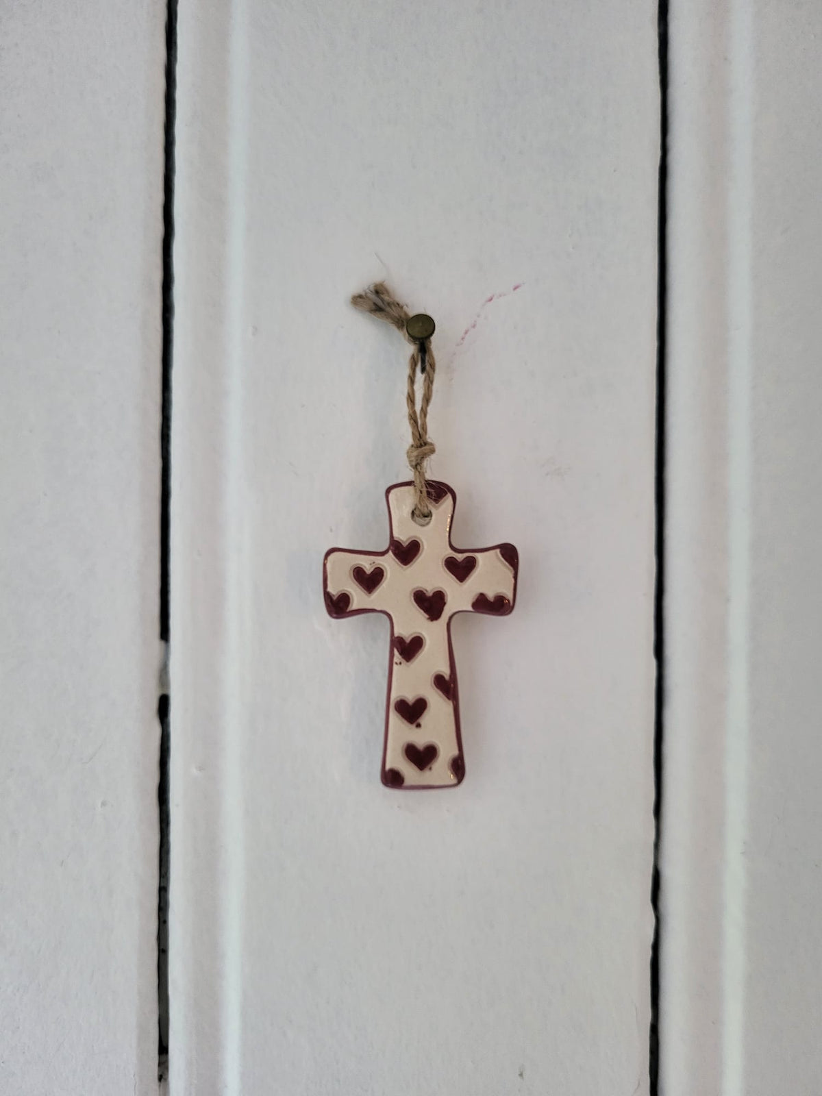 Croix en céramique - petit modèle - 1545 Avenue