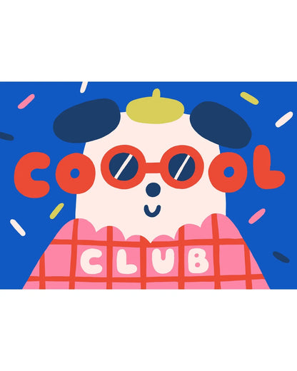 Canevas postal Cool Club