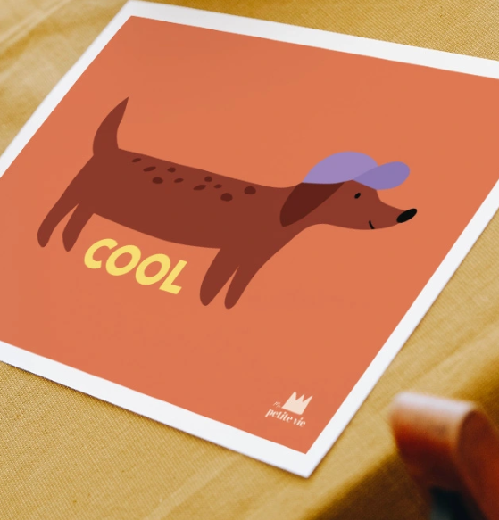 Affiche Cool Dog