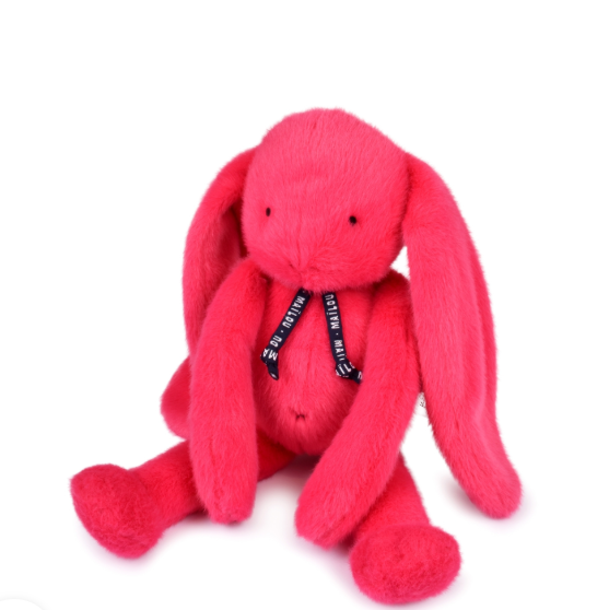 Peluche Lapin Méloé (plusieurs coloris)