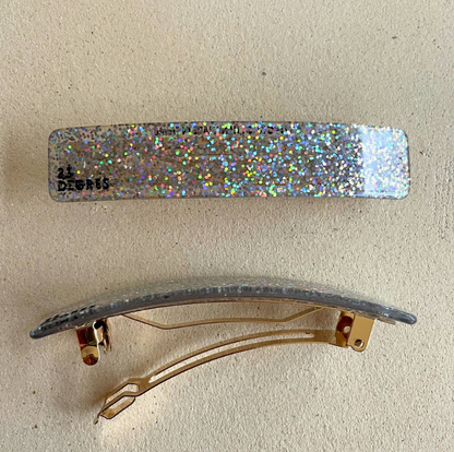 Barrette Sunny 9cm Paillettes