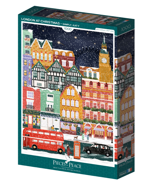Puzzle 1000 pcs Londres à Noel
