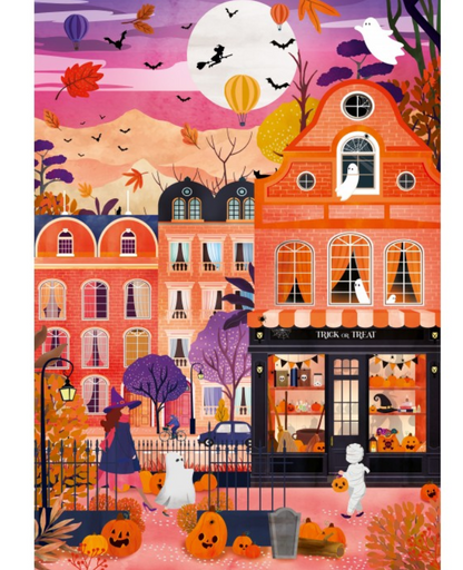 Puzzle 1000 pcs Des bonbons ou un sort