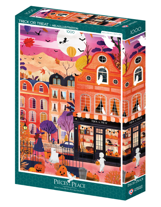 Puzzle 1000 pcs Des bonbons ou un sort