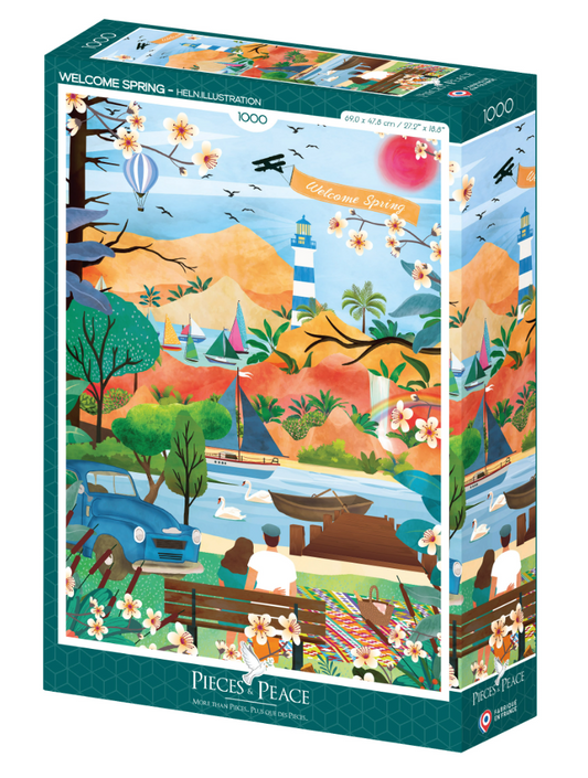 Puzzle 1000 pcs Welcome Spring