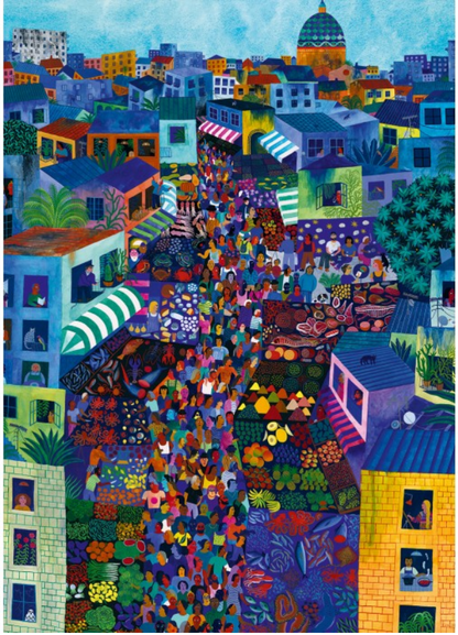 Puzzle 1000 pcs Marché Ballaro