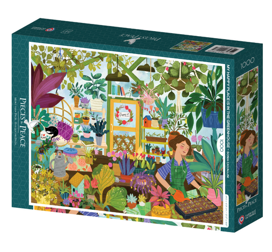 Puzzle 1000 pcs Mon lieu préféré : La Serre