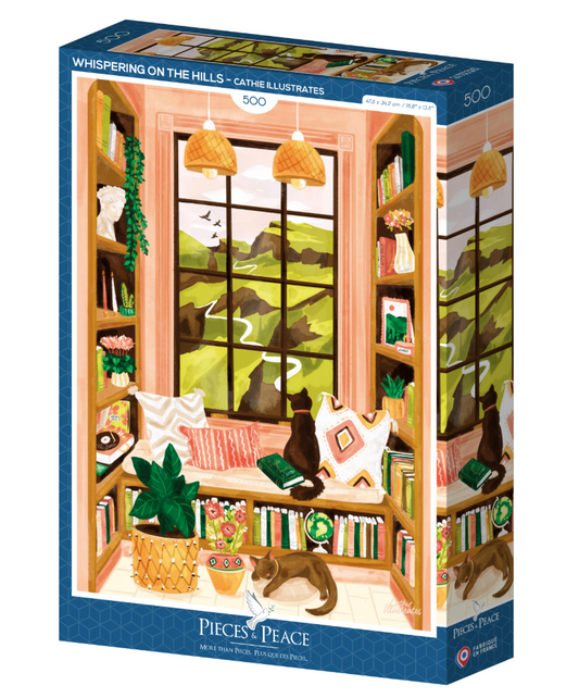 Puzzle 500 pcs Murmure sur les collines