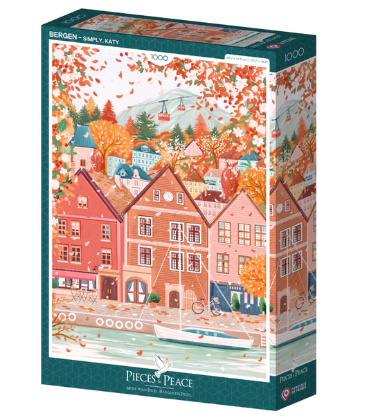 Puzzle 1000 pcs Bergen