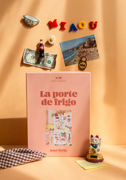 Puzzle 1000 pces - La porte du frigo