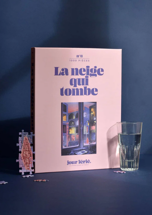 Puzzle 1000 pces - La neige qui tombe