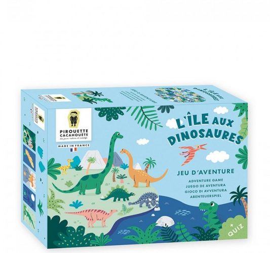Jeu de société - L'île aux dinosaures