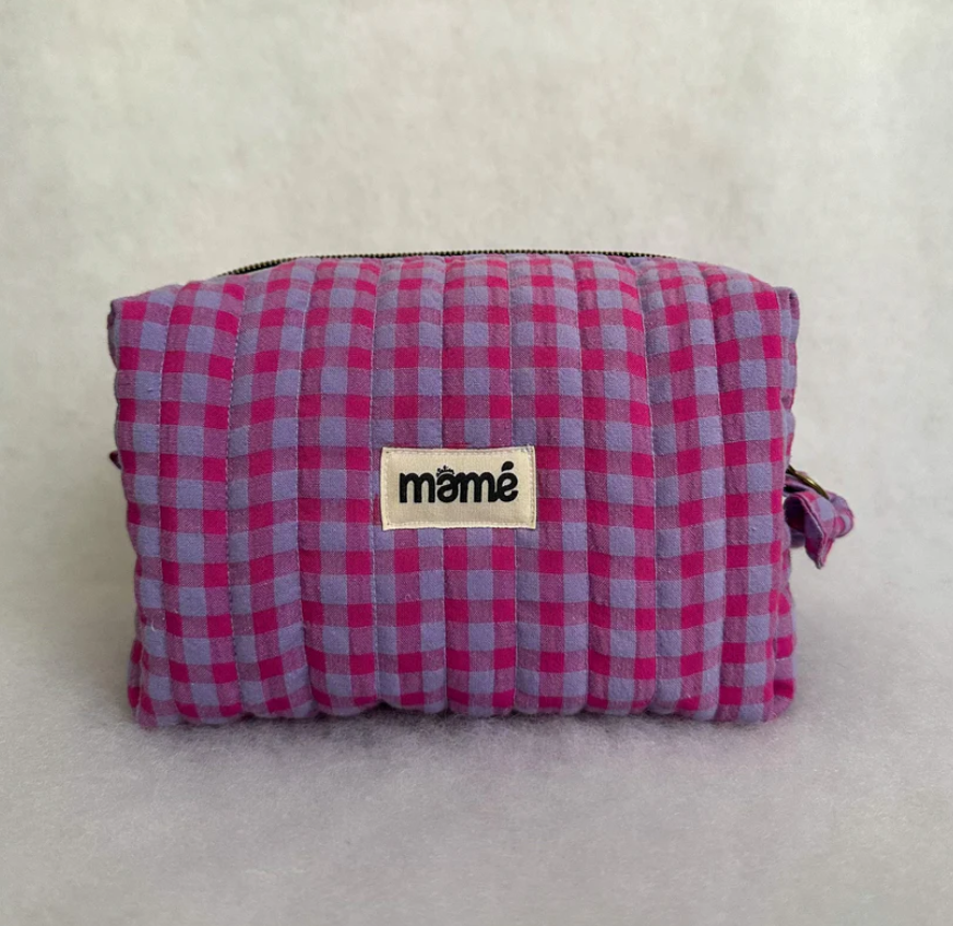 Trousse Vichy Fuschia