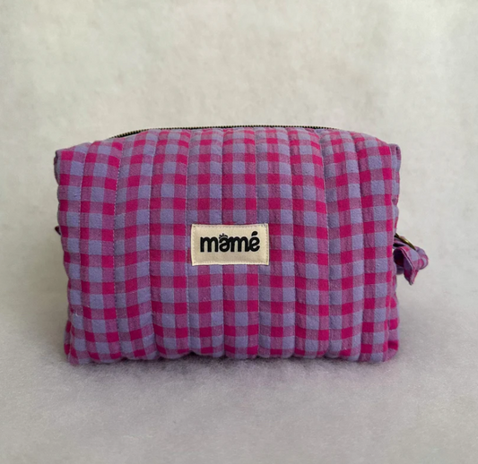 Trousse Vichy Fuschia