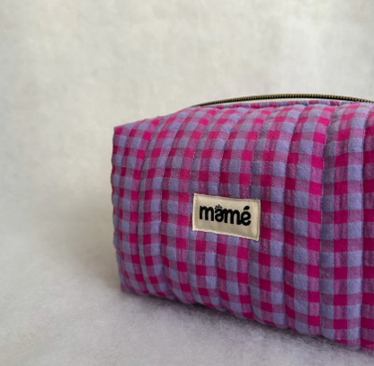 Trousse Vichy Fuschia