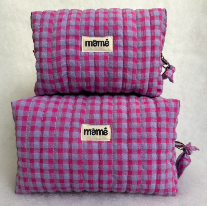 Trousse Vichy Fuschia