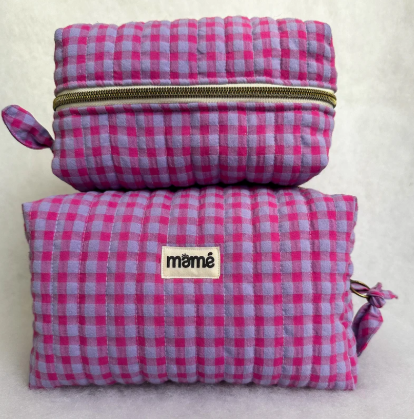 Trousse Vichy Fuschia