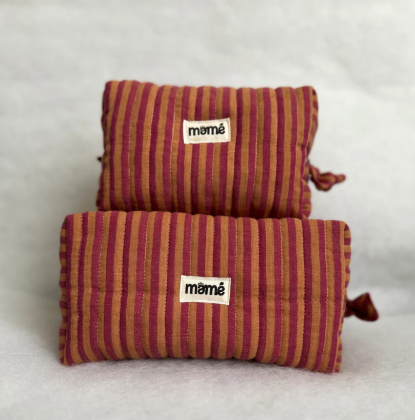 Trousse Rayures Rouille