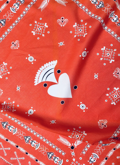 Foulard Bandana - Rouge