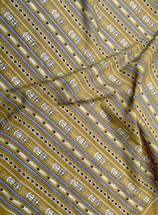 Foulard Bandana Lignes - Mordoré