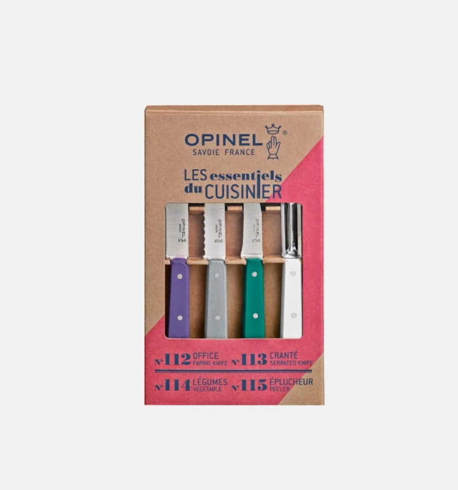 Coffret 4 couteaux Les Essentiels Art Déco