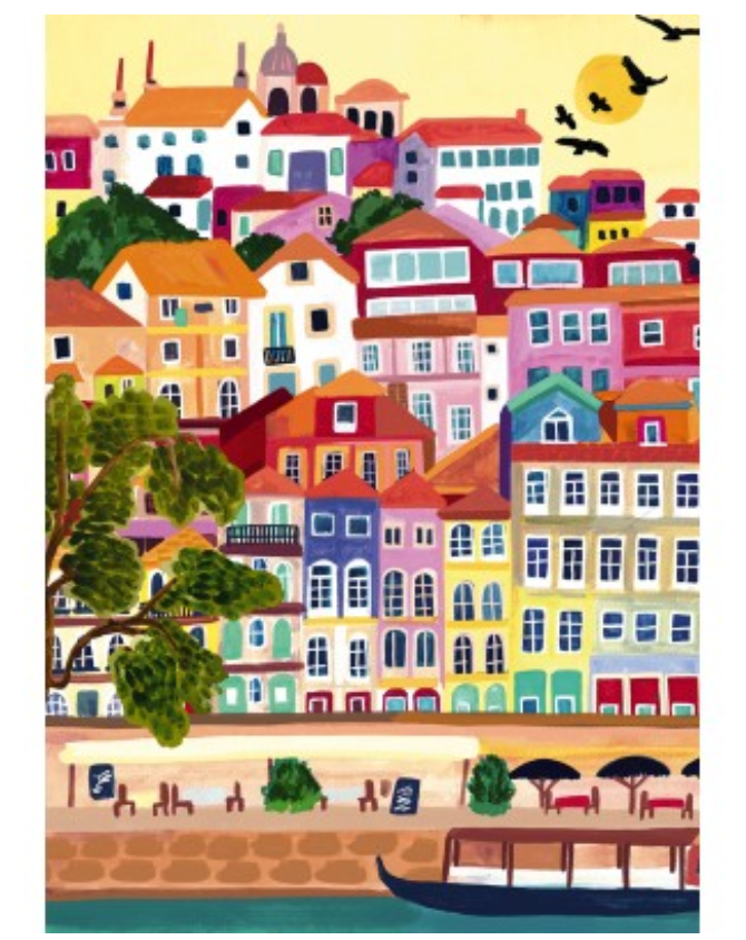 Puzzle 1000 pcs Porto Portugal