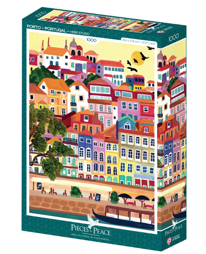 Puzzle 1000 pcs Porto Portugal