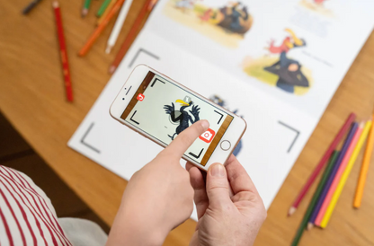 Cahier de coloriage animé - Les P'tites poules