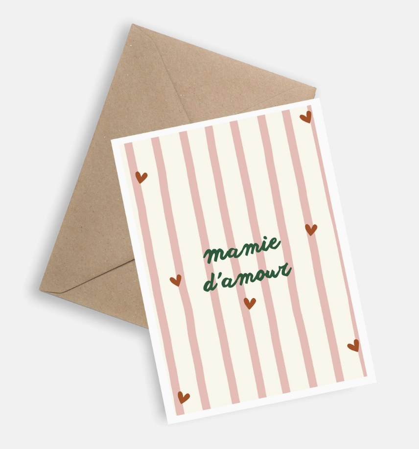 Carte Mamie d'amour