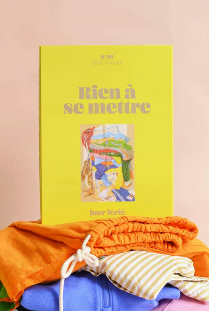 Puzzle 1000 pces - Rien à se mettre