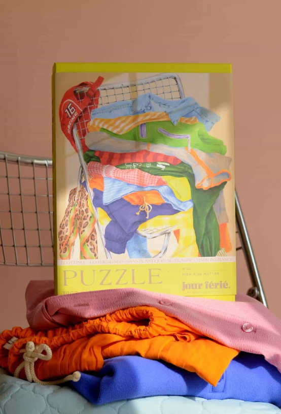 Puzzle 1000 pces - Rien à se mettre